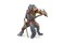 Papo - Mutant Wolf Figurine - Hand-Painted Dark Fantasy Creature for Kids Age 3+ - 11.2 x 7.8 x 9.5 cm - Durable Monster Figure - Medieval Fantasy Collection - 36029